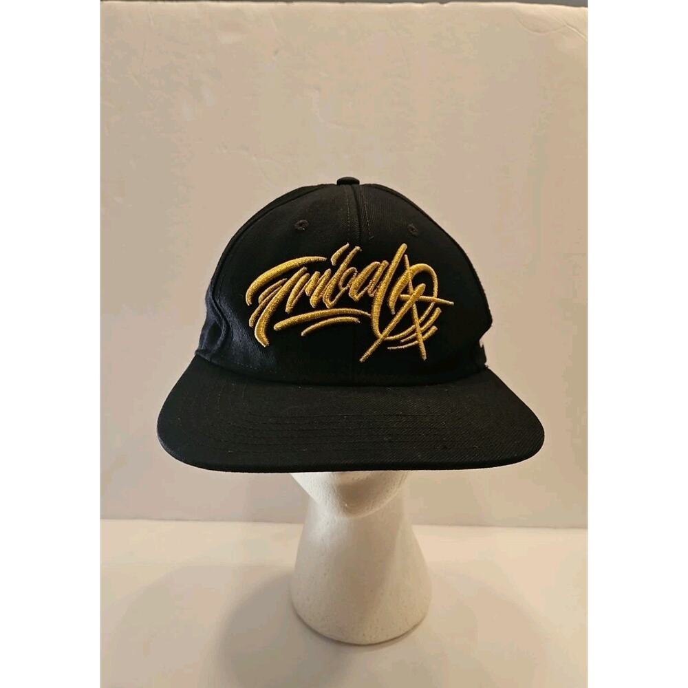 Tribal Streetwear Black Snap Back hat cap One Size Unisex Adult Read